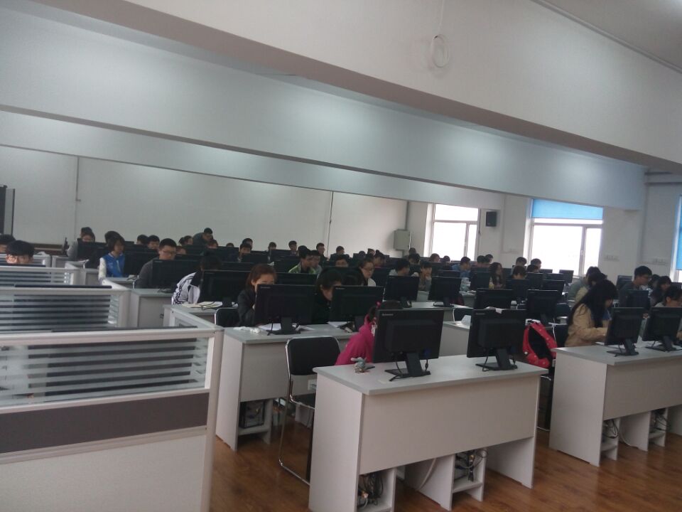 2016年4月30日,数学建模竞赛比赛现场